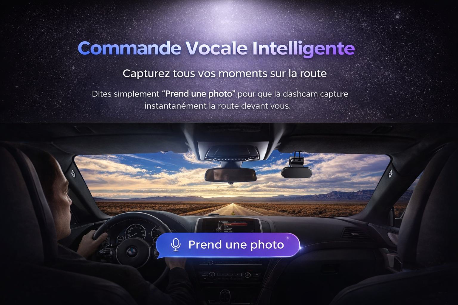 CamShield Auto N5 Dual 4K – Dashcam Avant & Arrière GPS avec Vision Nocturne