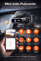 CamShield Auto Dashcam 4K Wi-Fi Vision Nocturne
