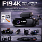 CamShield Auto Dashcam 4K Wi-Fi Vision Nocturne